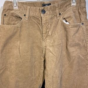 GAP Brown/ Dark Tan Corduroy Pants 31/32